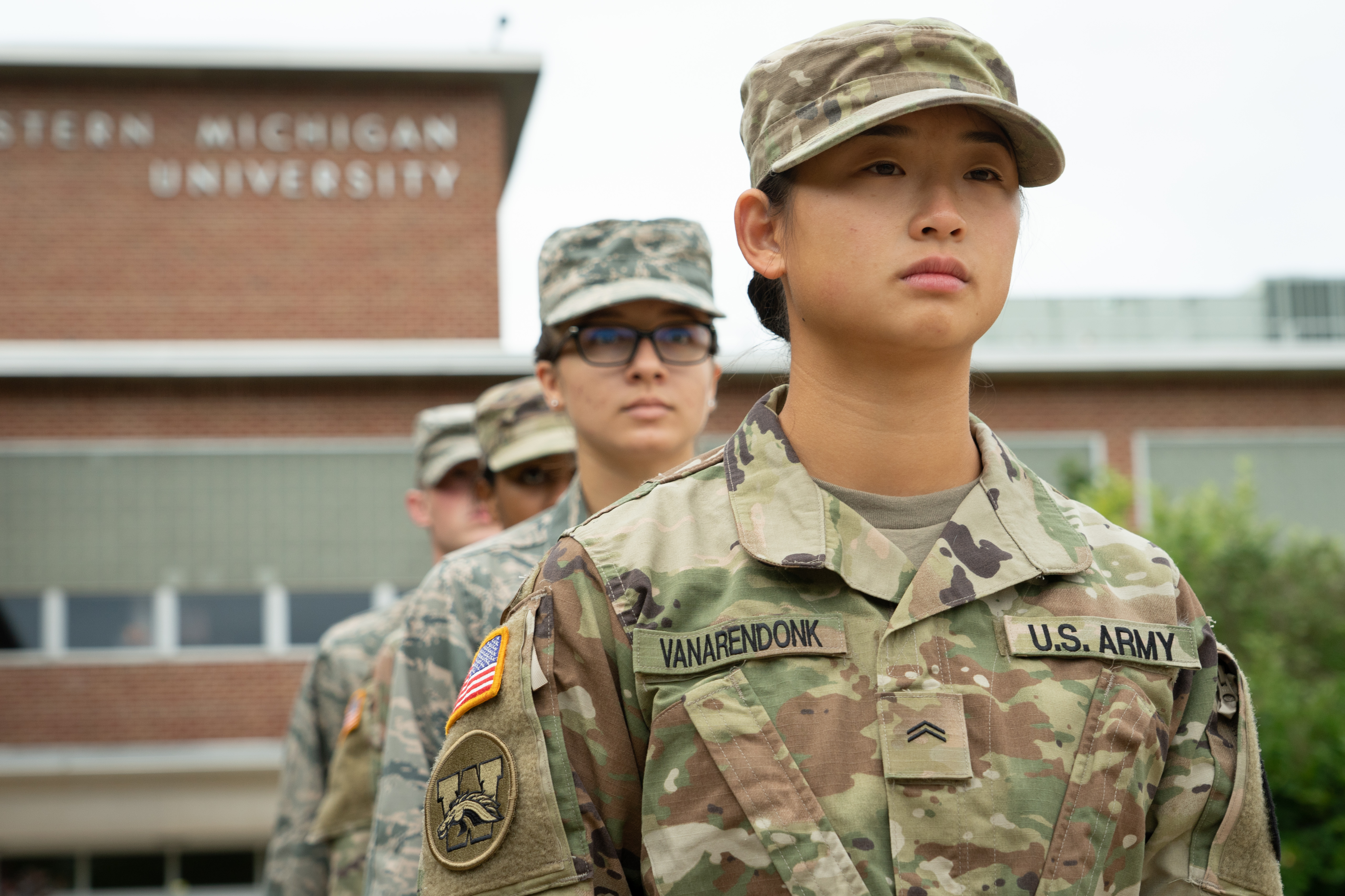WMU Army students 