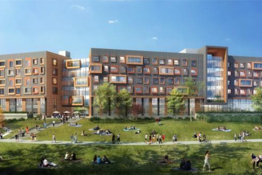 Artist render of Arcadia Flats